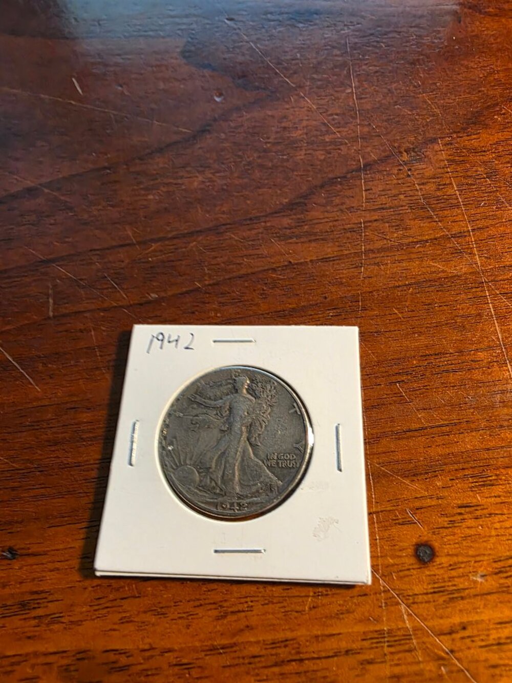 1942 WALKING LIBERTY HALF DOLLAR